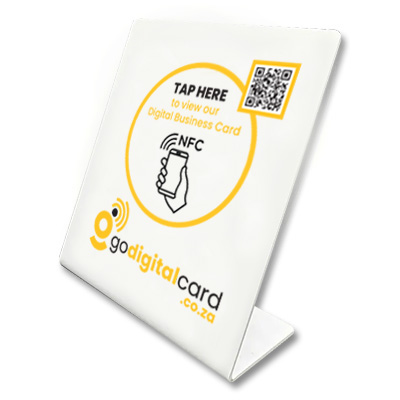 GoDigitalCard Digital Business Card Stand