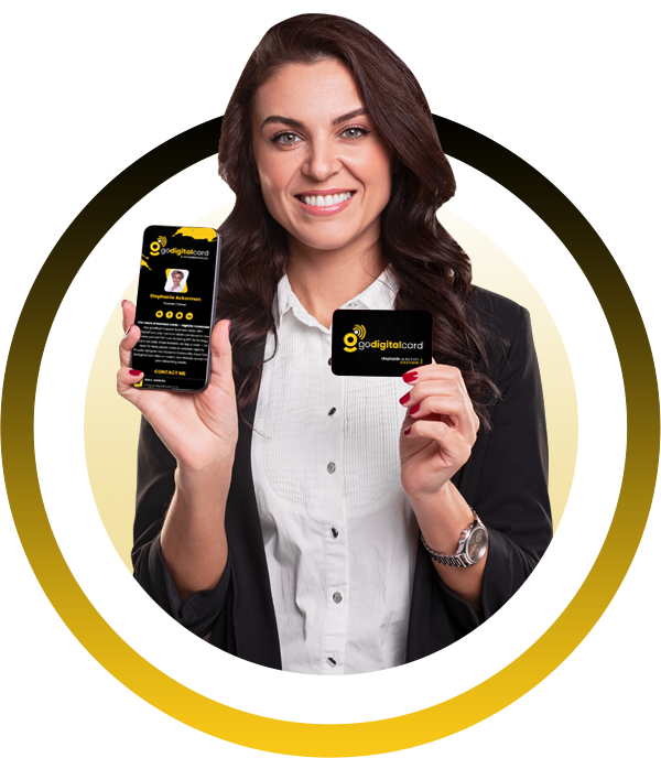 GoDigital Card - your PVC business card with your online profile